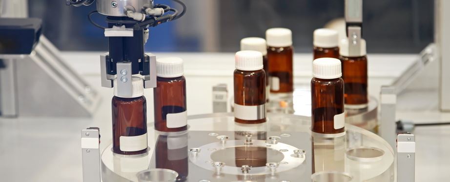 Automated pharmaceutical packaging and medicine bottles